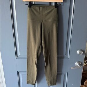 Olive Green lululemon Align Leggings